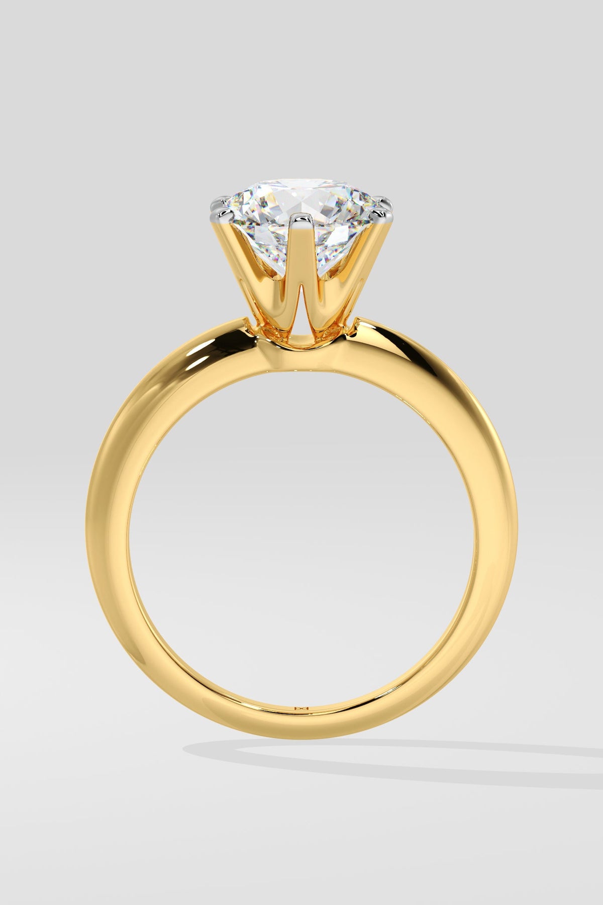 2 ct Six Prong Solitaire Ring
