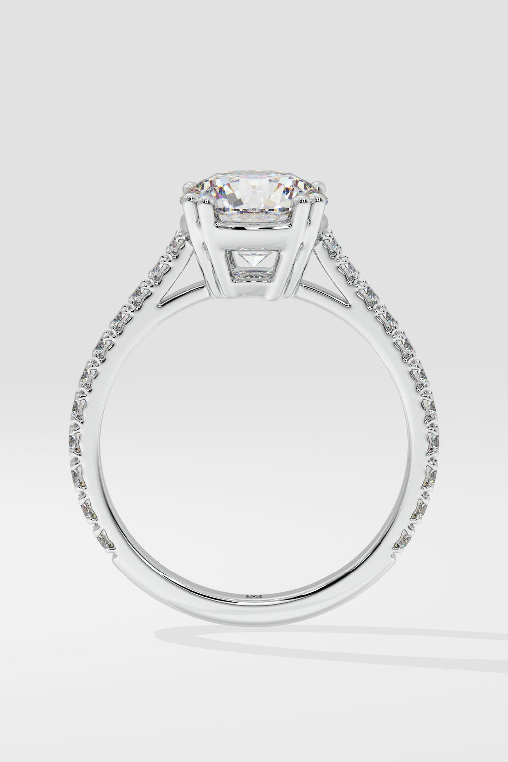 2 ct Dual Prong Solitaire Ring
