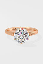 2 ct Flow Solitaire Ring