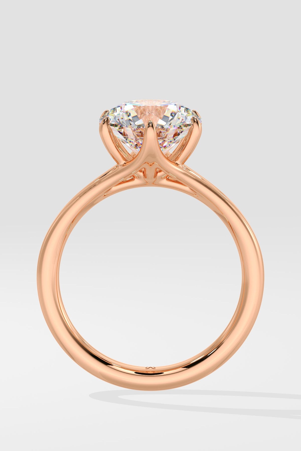 2 ct Flow Solitaire Ring