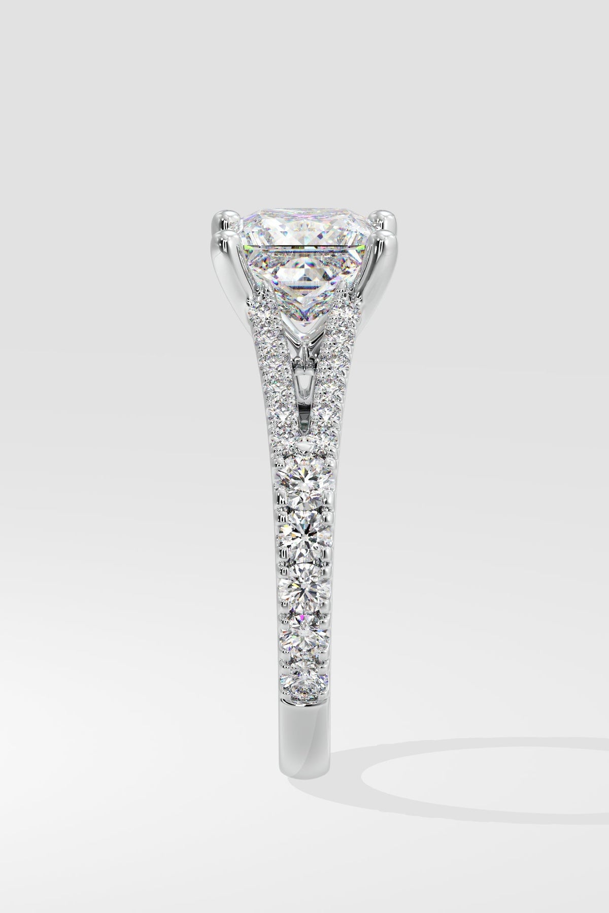 1.5 ct Princess Solitaire Ring