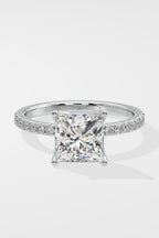 3 ct Princess Solitaire Ring