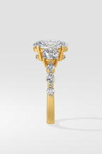 1.5 ct Three Stone Oval Ring