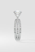 1.5 ct Triple Crossover Solitaire Ring