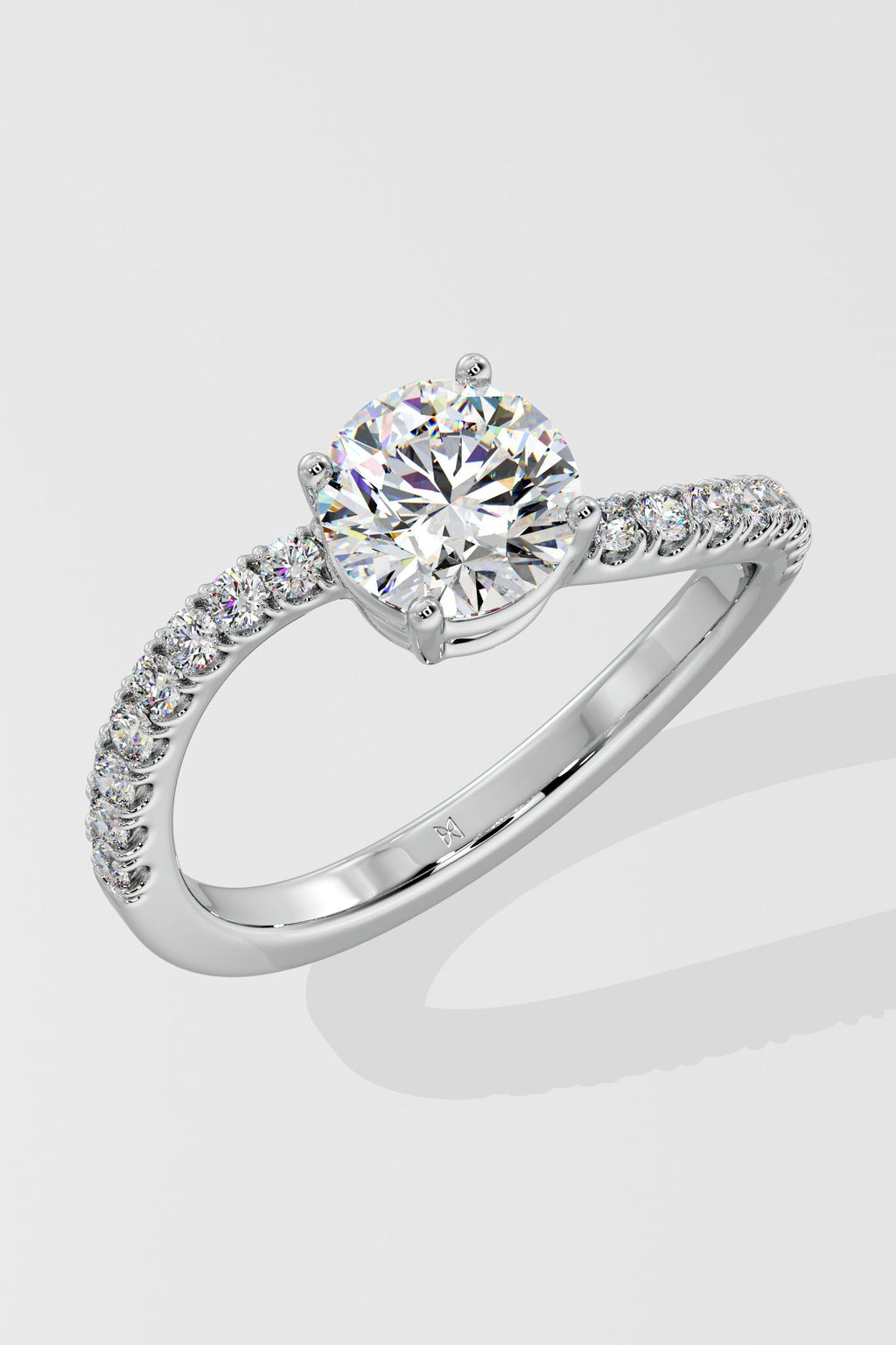 1.5 ct Twirl ring