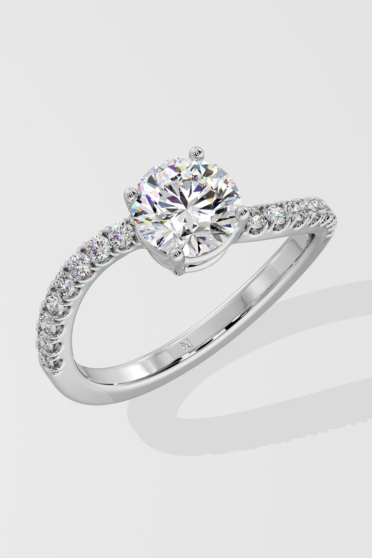1.5 ct Twirl ring