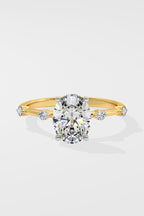 1.5 ct Spaced Oval Ring