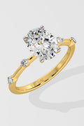 1.5 ct Spaced Oval Ring