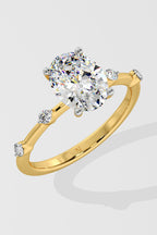1.5 ct Spaced Oval Ring