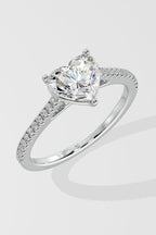 2 ct Heart Ring