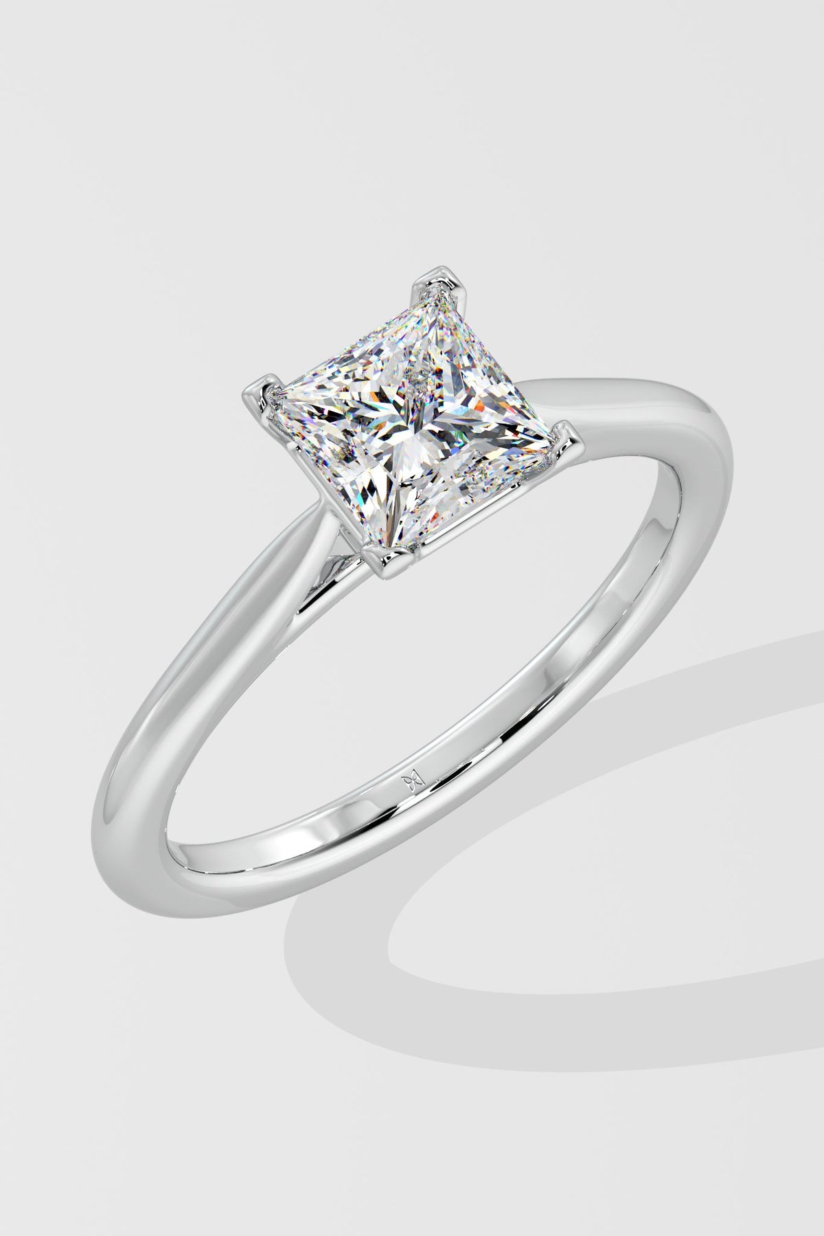 1 ct Classic Princess Ring
