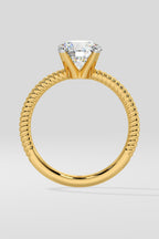1.5 ct Braid Solitaire Ring
