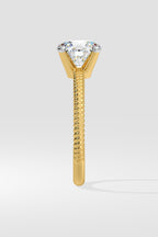 1.5 ct Braid Solitaire Ring