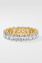 Oval Eternity Band
