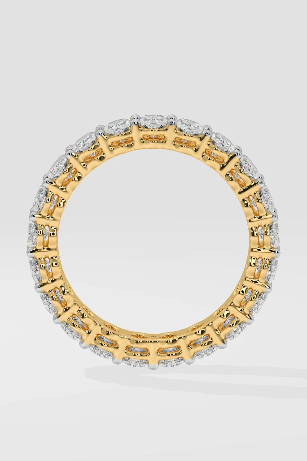Oval Eternity Band