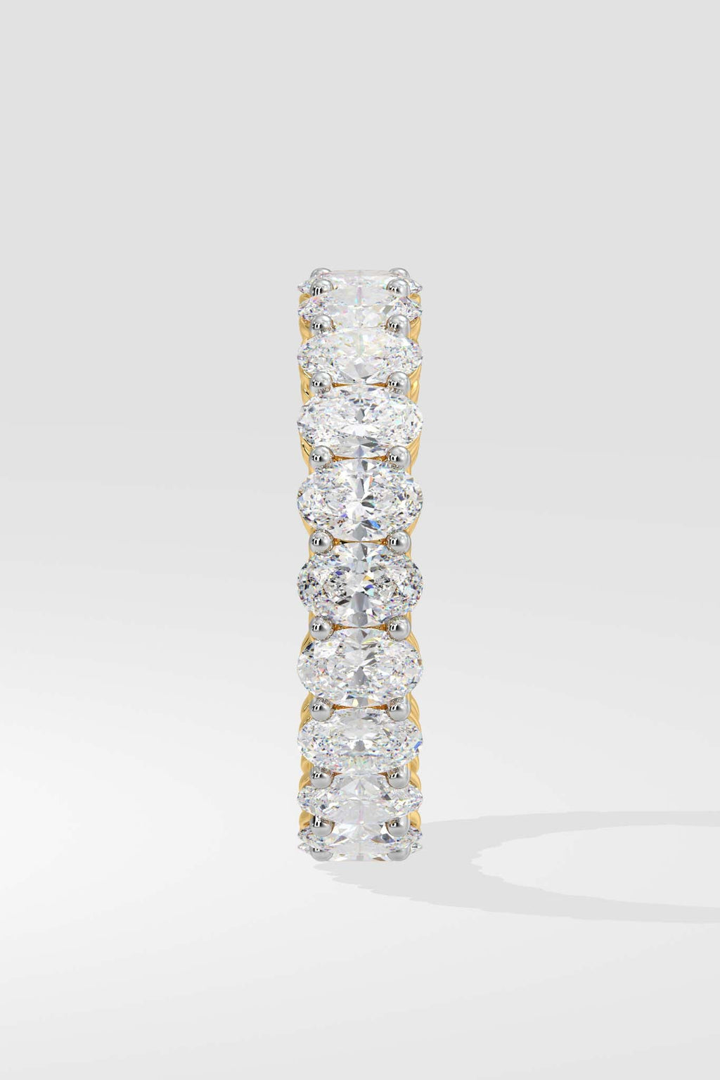 Oval Eternity Band