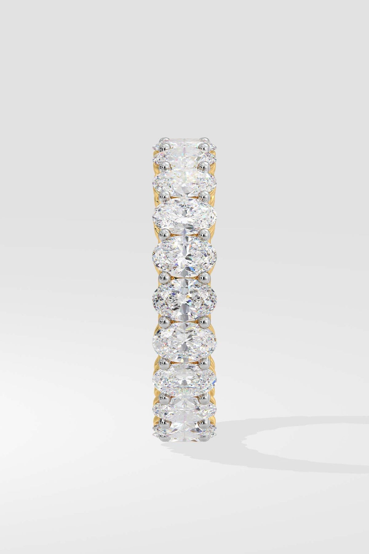 Oval Eternity Band