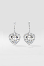 Halo Heart Danglers